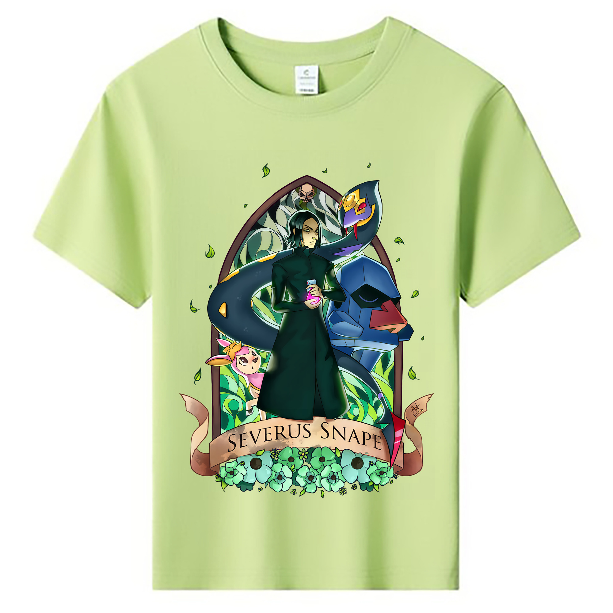 （画像用） Harry Potter ハリー・ポッターシリーズ 綿100％キッズTシャツ（フロントプリント）